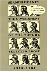 Book cover of The Government of the Tongue by Seamus Heaney