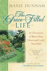 Book cover of The Grace-Filled Life by Maxie Dunnam