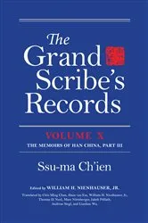 Book cover of The Grand Scribe's Records, Volume X by Ssu-ma Ch'ien