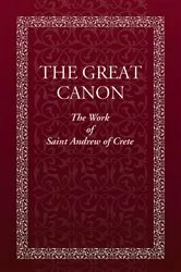 Book cover of The Great Canon by Holy Trinity Monastery
