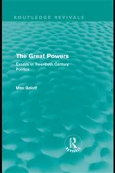 Book cover of The Great Powers (Routledge Revivals) by Max Beloff