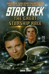 Book cover of The Great Starship Race by Diane Carey