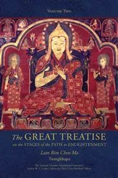 Book cover of The Great Treatise on the Stages of the Path to Enlightenment (Volume 2) by Tsong-kha-pa