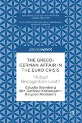 Book cover of The Greco-German Affair in the Euro Crisis by Claudia Sternberg