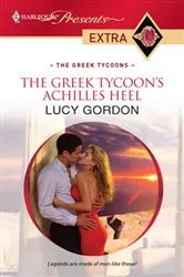 Book cover of The Greek Tycoon's Achilles Heel by Lucy Gordon