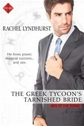 Book cover of The Greek Tycoon's Tarnished Bride by Rachel Lyndhurst