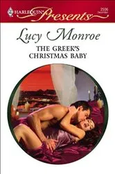 Book cover of The Greek's Christmas Baby by Lucy Monroe