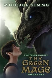 Book cover of The Green Mage by Michael Simms