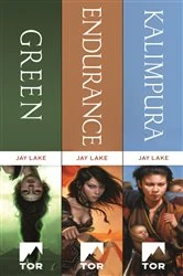 Book cover of The Green Universe Trilogy by Jay Lake