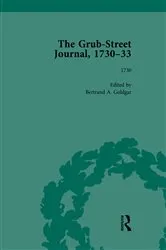 Book cover of The Grub Street Journal, 1730-33 Vol 1 by Bertrand A Goldgar