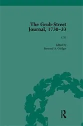 Book cover of The Grub Street Journal, 1730-33 Vol 4 by Bertrand A Goldgar
