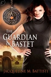 Book cover of THE GUARDIAN OF BASTET by Jacqueline M. Battisti