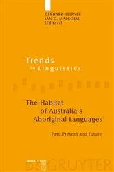 Book cover of The Habitat of Australia's Aboriginal Languages by Gerhard Leitner