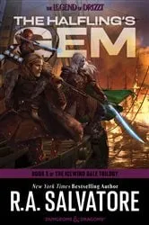 Book cover of The Halfling's Gem by R.A. Salvatore