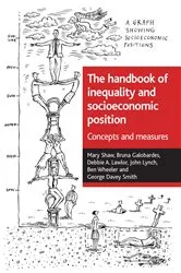 Book cover of The handbook of inequality and socioeconomic position by Mary Shaw