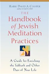 Book cover of The Handbook of Jewish Meditation Practices by Rabbi David A. Cooper