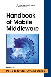 Book cover of The Handbook of Mobile Middleware by Paolo Bellavista