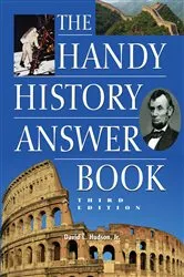 Book cover of The Handy History Answer Book by David L Hudson