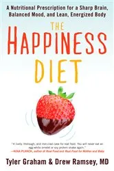 Book cover of The Happiness Diet by Rachel Kelly