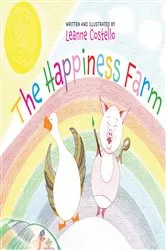Book cover of The Happiness Farm by Leanne Costello
