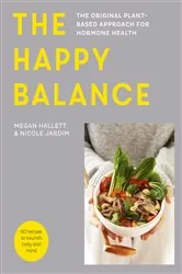 Book cover of The Happy Balance by Megan Hallett