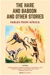Book cover of The Hare and Baboon and other Stories by Dr Quinta