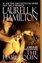 Book cover of The Harlequin by Laurell K. Hamilton