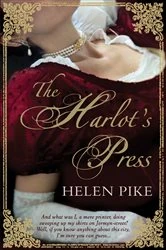 Book cover of The Harlot's Press by Helen Pike