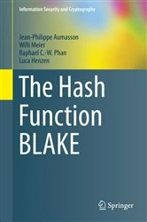 Book cover of The Hash Function BLAKE by Jean-Philippe Aumasson