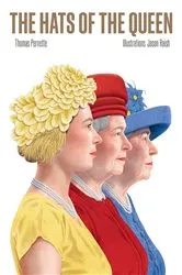 Book cover of The Hats of the Queen by Thomas Pernette