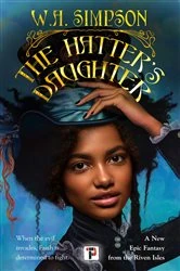 Book cover of The Hatter's Daughter by W.A. Simpson