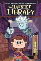 Book cover of The Haunted Library #1 by Dori Hillestad Butler