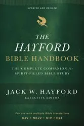 Book cover of The Hayford Bible Handbook by Jack W. Hayford