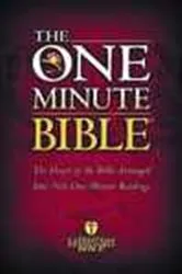 Book cover of The HCSB One Minute Bible by Holman Bible Publishers
