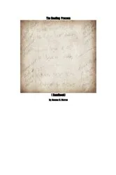 Book cover of The Healing Process (Handbook) by Warren, Deonna, M