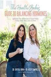 Book cover of The Health Babes’ Guide to Balancing Hormones by Dr. Becky Campbell