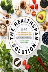 Book cover of The Healthspan Solution by Unknown
