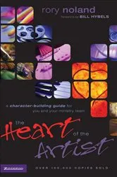 Book cover of The Heart of the Artist by Rory Noland