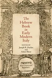 Book cover of The Hebrew Book in Early Modern Italy by Unknown