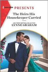 Book cover of The Heirs His Housekeeper Carried by Lynne Graham