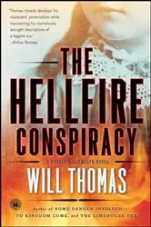 Book cover of The Hellfire Conspiracy by Will Thomas