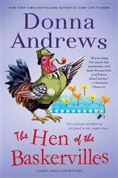 Book cover of The Hen of the Baskervilles by Donna Andrews