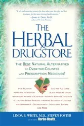 Book cover of The Herbal Drugstore by Linda B. White