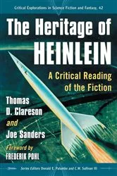 Book cover of The Heritage of Heinlein by Thomas D. Clareson