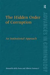 Book cover of The Hidden Order of Corruption by Donatella della Porta