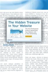 Book cover of The Hidden Treasure in Your Website by Tomer Treves