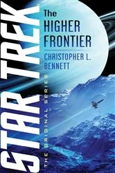 Book cover of The Higher Frontier by Christopher L. Bennett