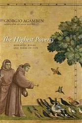 Book cover of The Highest Poverty by Giorgio Agamben