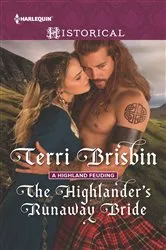 Book cover of The Highlander's Runaway Bride by Terri Brisbin
