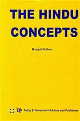 Book cover of The Hindu Concepts by Bangali Baboo